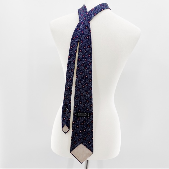 Christian Dior 100% Silk Tie - Picture 2 of 4